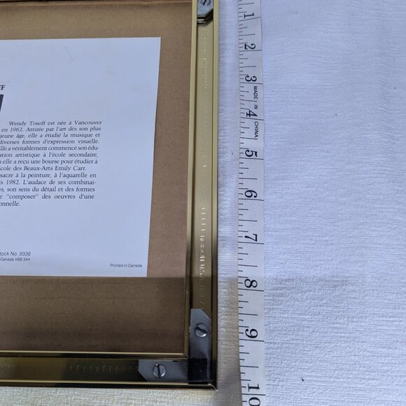 Wendy Tosoff The Caretaker signed Art Print Framed 12x10" - Picture 6 of 8